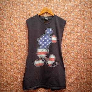 Disney Mickey USA Patriotic Tank Top